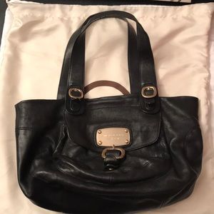 Black leather Michael Kors bag